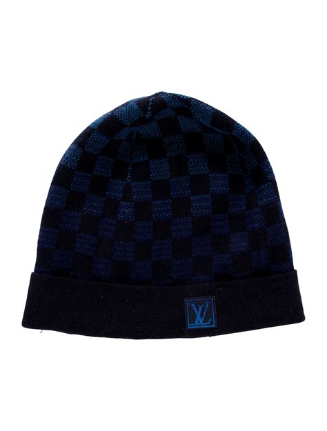 lv damier gloves|lv monogram beanie blue.